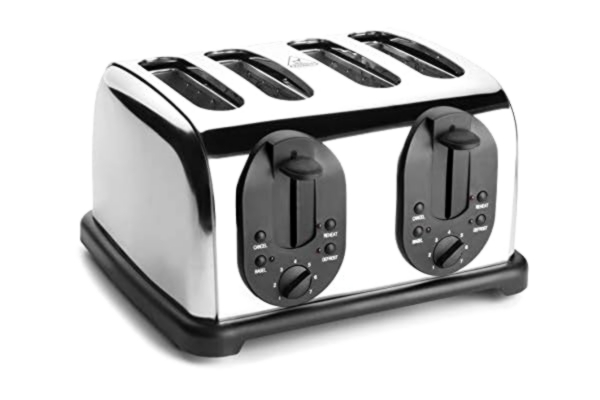 Lacor  69064 Grille-Pain pour 4 Tranches de Pain