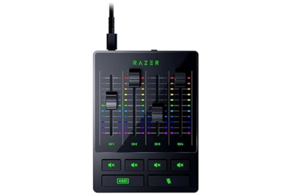 Razer RAZER RZ19-03860100-R3M1 Analog ljudmixer, Svart, 848 g, 100 volt