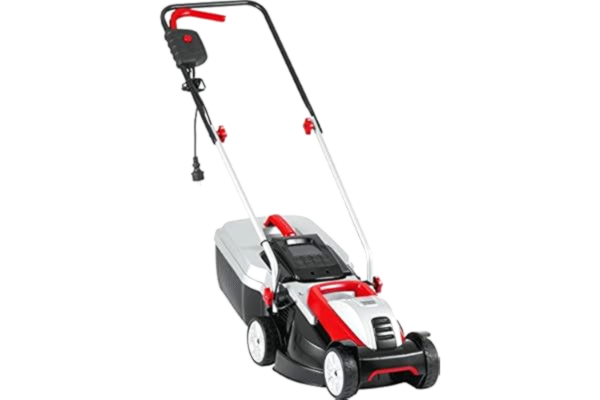 AL-KO  Elektrisk gräsklippare 3,22 SE Classic (32 cm skärbredd, 1 000 W motoreffekt, justerbar skärhöjd 3-faldigt justerbar, inkl. 30 l fångkorg med nivåindikator, för gräsmattor upp till 250 m²)