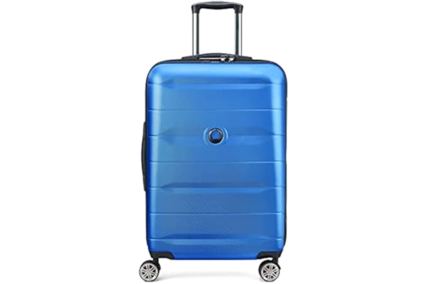 Delsey DELSEY PARIS - Comete + - Valise Moyenne Rigide - 67x44x26 cm - 64 Litres - M - Bleu Clair