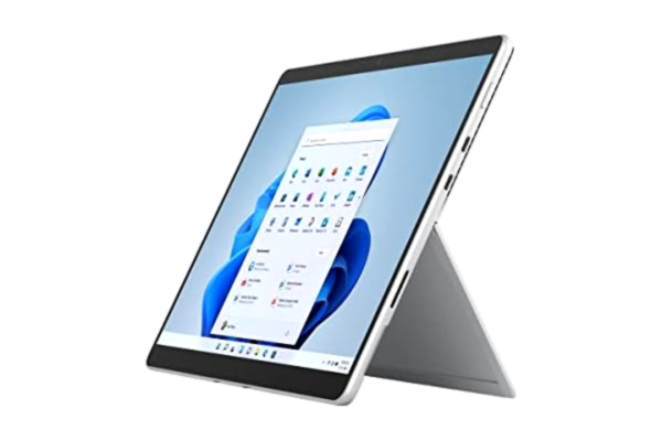 Microsoft  Surface Pro 8 256GB (i5/8GB) Platinum W11 PRO *NIEUW*, Zwart, (8PR-00003)