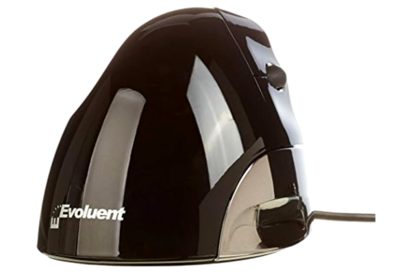 Evoluent  Pystyhiiri VMS Standard - Vertical mouse - Optinen - 3 painiketta - Hopea