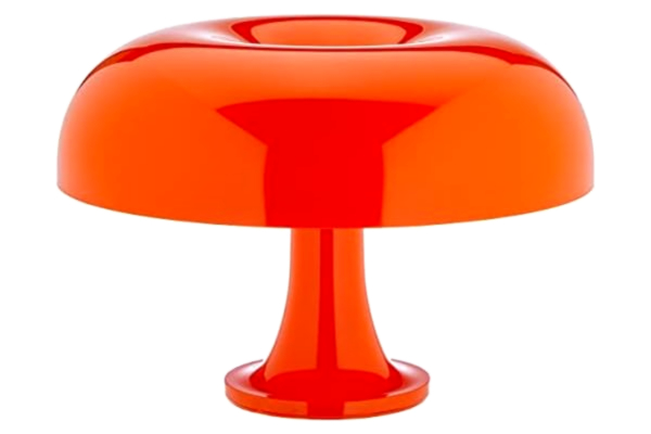 Artemide  Nessino lampa, Ø 32 H 22,3 cm, plast, orange