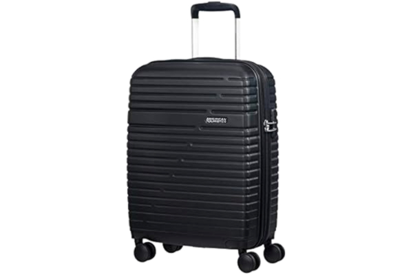 American Tourister  Aero Racer - Spinner Small, Jet Black (czarny), S, Spinner 55