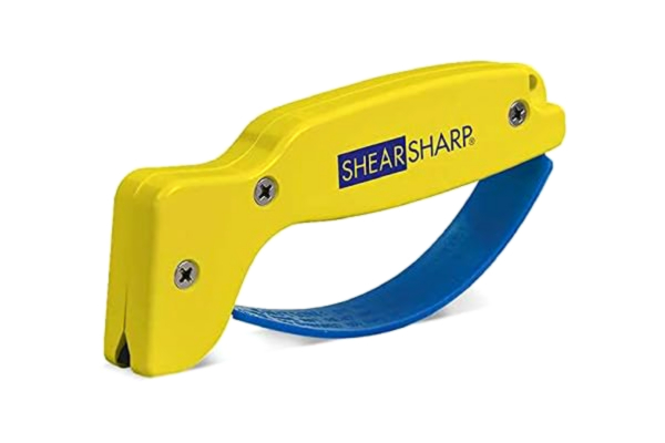 AccuSharp  ShearSharp ostrzałka do nożyczek kuchennych ostrzałka do noży - żółty/niebieski