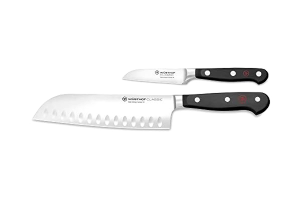 Wüsthof WÜSTHOF Classic knivsats med 2 knivar, svart, silver