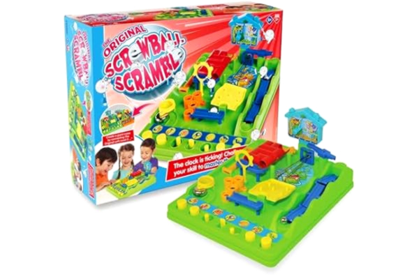 Tomy TOMY - Tricky Billie Circuit de Billes T7070, Jeu d'Action pour Enfant, Jeu d'adresse et de Rapidité, Jeu de Billes Multicolore pour Enfant de 5 ans+