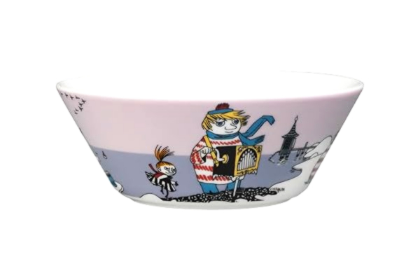 Arabia Mumin Tooticky violett spannmålsskål 15 cm