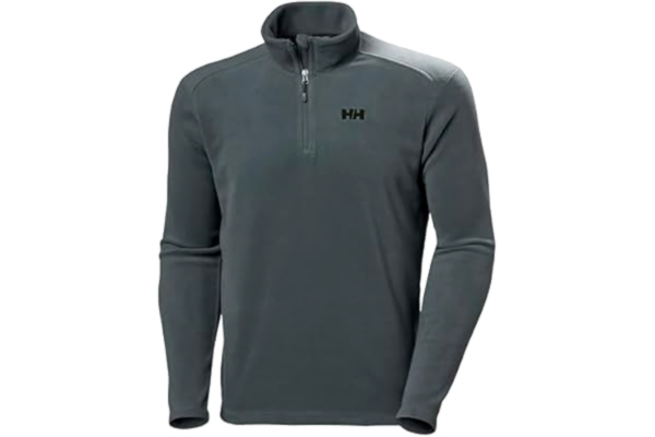 Helly Hansen  herr Daybreaker 1/2 dragkedja fleece, 860 alpin frost, XL