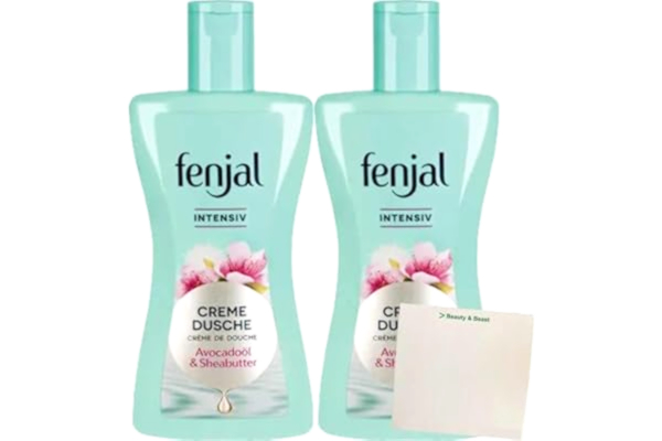 Fenjal 2-pack Fenjal intensiv krämdusch med avokadoolja och sheasmör 2 x 200 ml