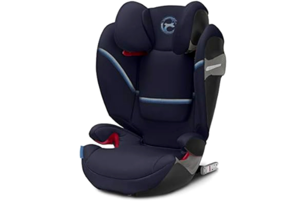 Cybex  Gouden oplossing S-Fix kinderautostoeltje, met liggend hoofdsteun en ISOFIX-compatibel, groep 2/3 (15-36 kg), van ca. 3 tot ca. 12 jaar, Marineblauw