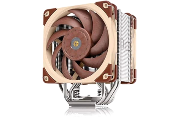 Noctua  NH-U12A, Premium CPU-Kylare med Högpresterande Tysta NF-A12x25 PWM-Fläktar (120mm, Brun)