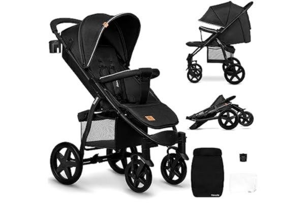 Lionelo  Strollers - Lo-Annet Plus Black Carbon