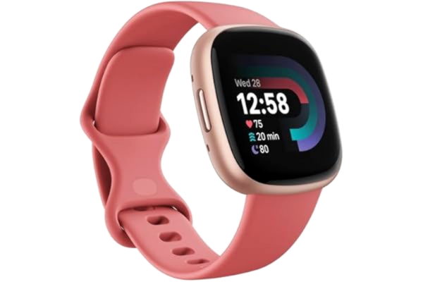 Fitbit  Versa 4 FB523RGRW Aktivitetsspårare, Rosa, En Storlek