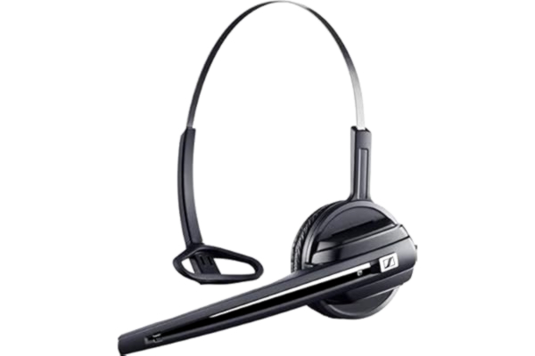 Sennheiser EPOS I SENNHEISER D 10 HS - Headset - på örat - konvertibel - DECT - trådlös - svart, silver
