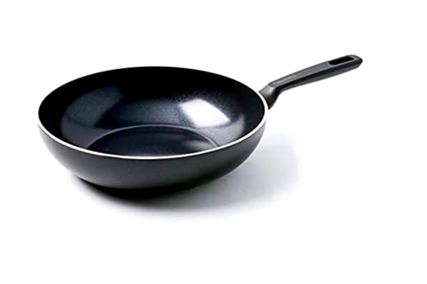 GreenPan  Memphis Non-Stick 30cm/3.6 Litre Wok, PFAS Free, Black