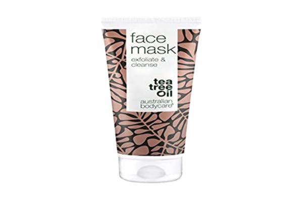 Australian BodyCare Australian Bodycare Face Mask 100 ml Tea Tree Oil | Djuprengörande ansiktsmask mot pormaskar och finnar | Peeling som förebygger orenheter | Ansiktsmask med naturliga, aktiva ingredienser