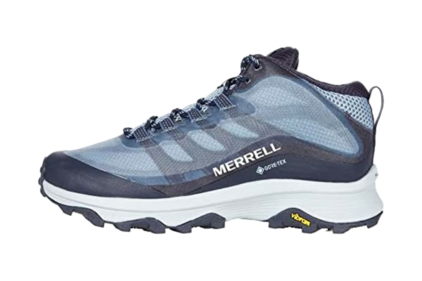 Merrell  Moab Speed Mid Wandellaarzen voor dames, marineblauw, 41 EU