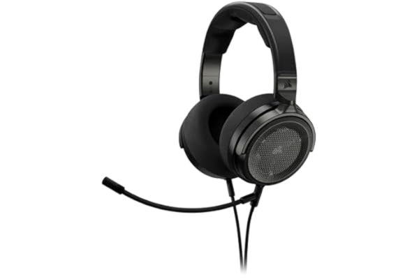 Corsair CORSAIR VIRTUOSO PRO Trådbundet Spelheadset Med Öppen Baksida - Löstagbar Enkelriktad Mikrofon - 50 mm Grafenelement - 20 Hz-40 kHz Frekvensåtergivning - Kolfiber