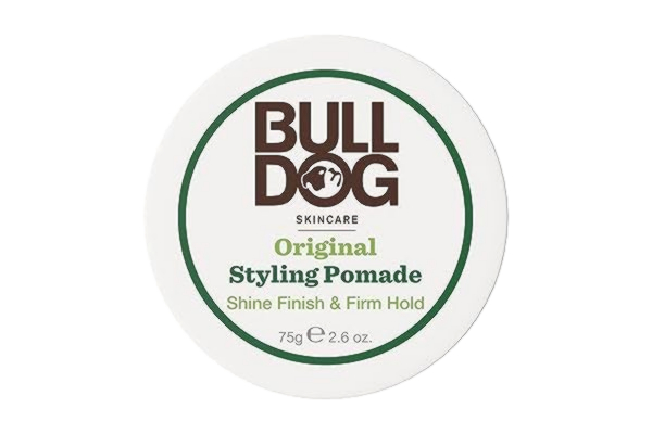 Bulldog BULLDOG SKINCARE – Original hårstyling-Pomad för män | glänsande finish och fast grepp | 75 g