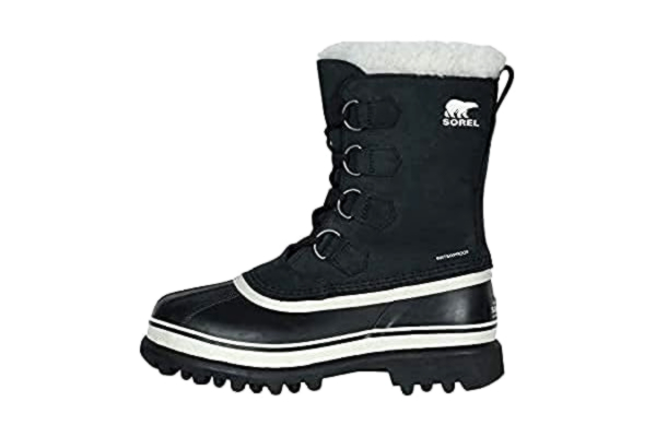 Sorel  Caribou winterlaarzen voor dames, Zwarte Zwarte Steen, 37.5 EU