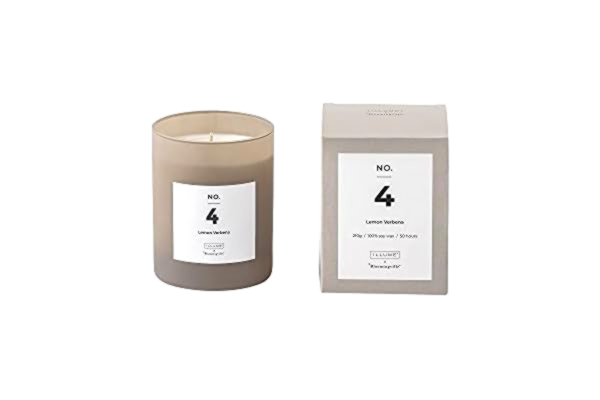 Bloomingville  Doftljus NO. 4 – Citron Verbena, naturfärg, naturligt vax