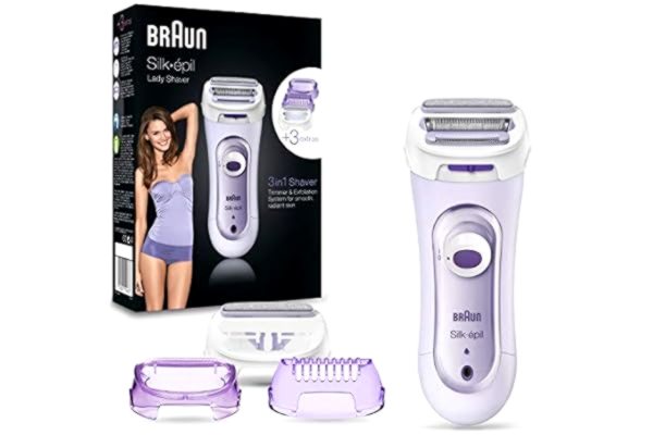 Braun  Silk&Soft LS 5560 - Ladyshaver - trådløs - lilla