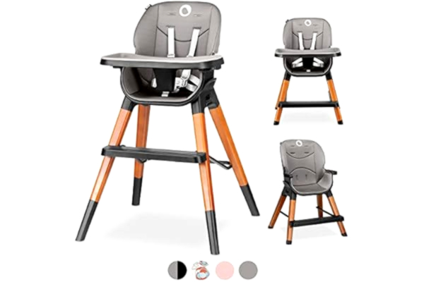 Lionelo  Feeding Chairs - Lo-Mona Black Onyx