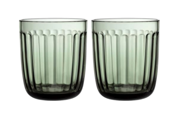 Iittala  glas 2-pack, silver, 3