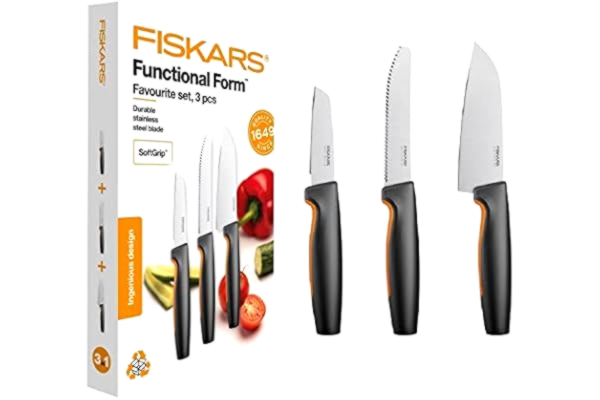Fiskars  Functional Form Favourite knife set 3 pcs