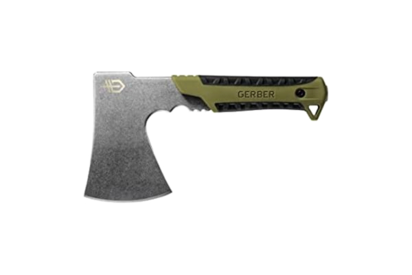 Gerber  Camping- och utomhusyxa, Pack Hatchet Flat Sage, med hölster, längd: 24 cm, vikt: 590 g, 31-003482