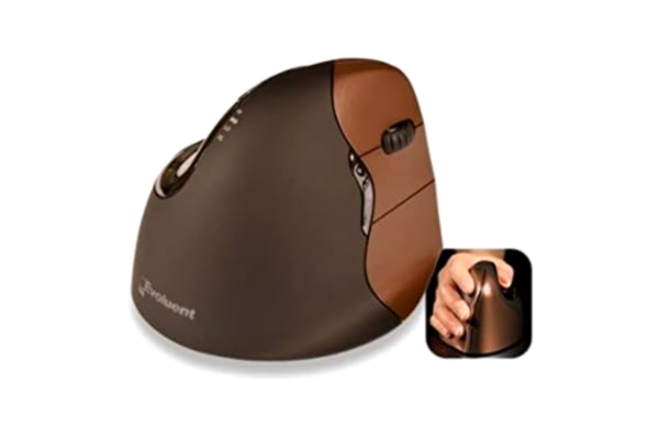 Evoluent Bakker Elkhuizen Evoluent4 Small Wireless - mouse - Mus - Optisk - 6