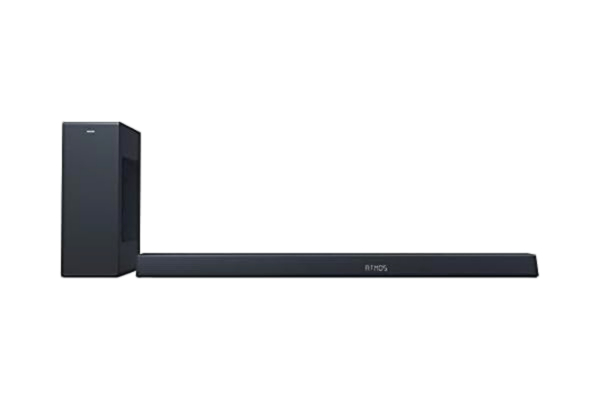 Philips  Audio B8805/10 Soundbar with Subwoofer Wireless (3.1 Channels, Bluetooth, 400 W, Cinematic Dolby Atmos, HDMI eARC, DTS Play-Fi Compatible, Connects with Voice Assistants)