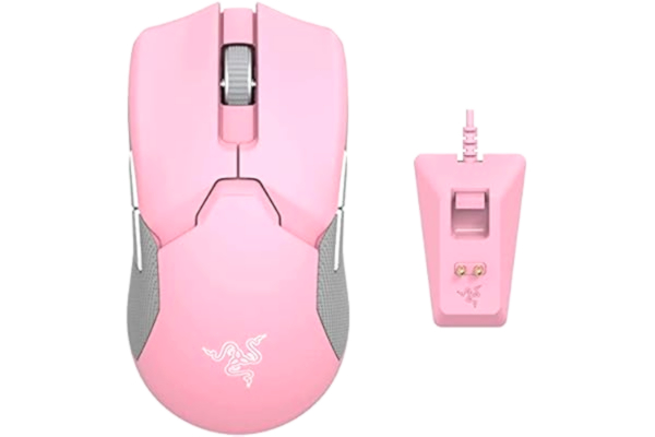 Razer  Viper Ultimate - Mus - Optisk - 8 - Rosa