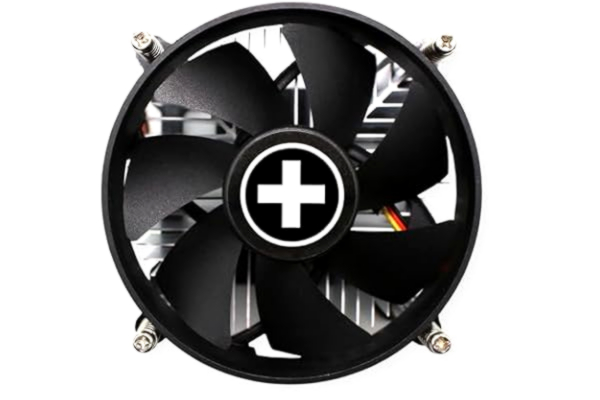 Xilence  I200 Intel Top Blow CPU luftkylare, LGA 1150/1151/1155/1156, 65 W TDP, Top Blow, tyst 92 mm fläkt, enkel installation, perfekt för måttliga kylkrav på kontoret och hemmet, svart