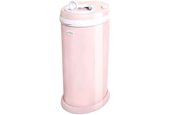 Ubbi  Diaper Pail Blush Pink One Size