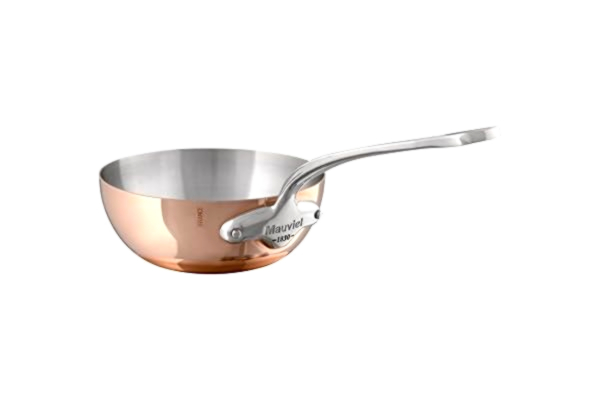 Mauviel  1830 M'Héritage M'150s Sautépanna, Koppar, Rödbrun, 24 cm