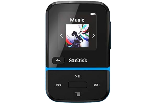SanDisk  Clip Sport Go 32GB MP3 Player - Blue
