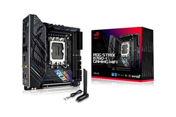 Asus ASUS ROG STRIX B760-I GAMING WIFI (V2) Hovedkort - Intel B760 - Intel LGA1700 socket - DDR5 RAM - Mini-ITX