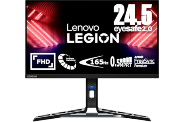Lenovo 25" Lenovo Legion R25i - 1920x1080 - 165Hz - IPS - DisplayHDR 400 - 2x3W Speakers