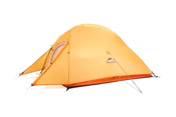 NatureHike Naturehike Cloud-Up 2 Ultralight Tent Namiot z Plecakiem dla 2 Osób Piesze Wycieczki Kemping na świeżym Powietrzu (210T Pomarańczowy Aktualizacja)