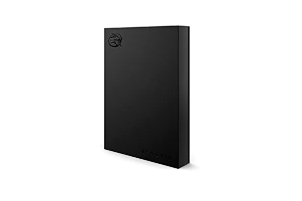 Seagate  FireCuda Gaming Hard Drive, 2 TB, External Hard Drive HDD, USB 3/2, RGB LED lighting, 3 Years Rescue Services (STKL2000400)