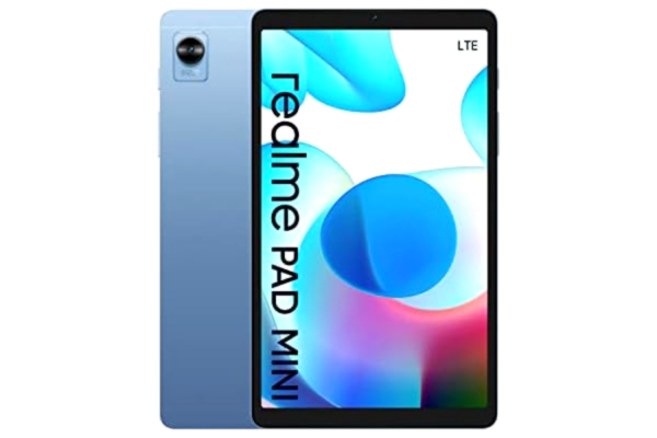 Realme realme RMP2105,Pad mini LTE 4+64,6400mAh Mega Battery, 8.7" Large Display,Powerful Unisoc T616 Processor,7.6mm Aluminum unibody design,18W Quick Charge,Up to 4GB RAM + 64GB ROM,blauw