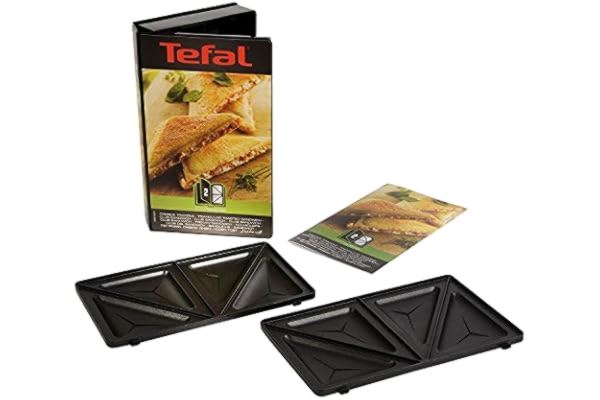 Tefal  XA800212 Smörgåsplatta, Svart, 4,4 x 15,5 x 24,2 cm