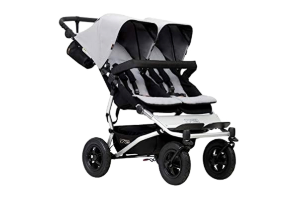 Mountain Buggy  Duet v3 Double Stroller - Silver