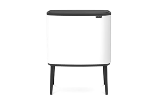 Brabantia  Bo Touch Bin, White, 2 innerhinkar (11 + 23L)
