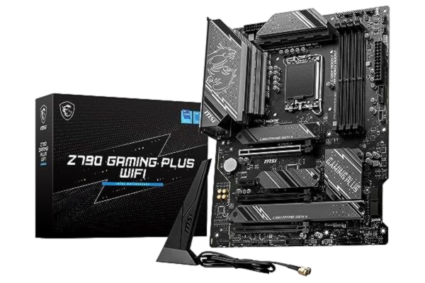 MSI  Z790 GAMING PLUS WIFI Emolevy - Intel Z790 - Intel LGA1700 socket - DDR5 RAM - ATX