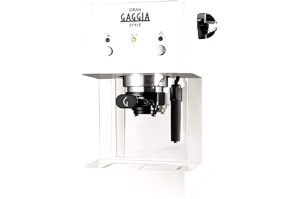 Gaggia  RI8423 Espresso machine 1L White - coffee makers (freestanding, Manual, Espresso machine, Coffee pod, Ground coffee, Coffee, Espresso, White)