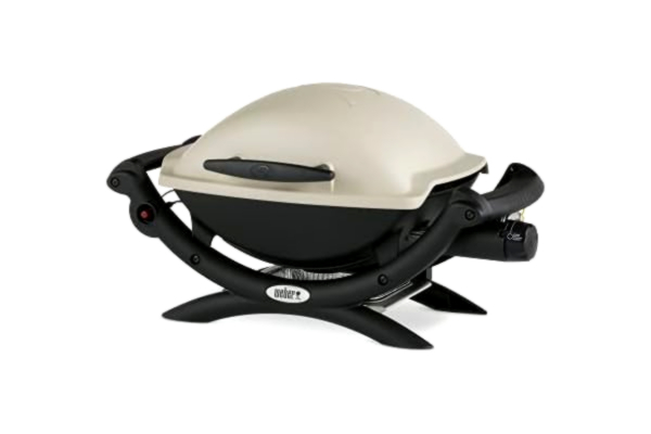 Weber  Q1000 gasgrill, 43 x 32 cm, titanium (50060079)