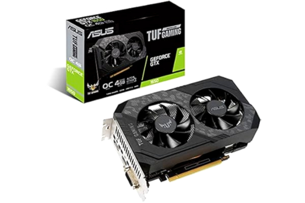 Asus ASUS TUF-GTX1650-O4GD6-P-GAMING TUF Gaming GeForce® GTX 1650 OC Edition 4GB GDDR6 is uw ticket voor pc-gaming 90YV0EZ2-M0NA00